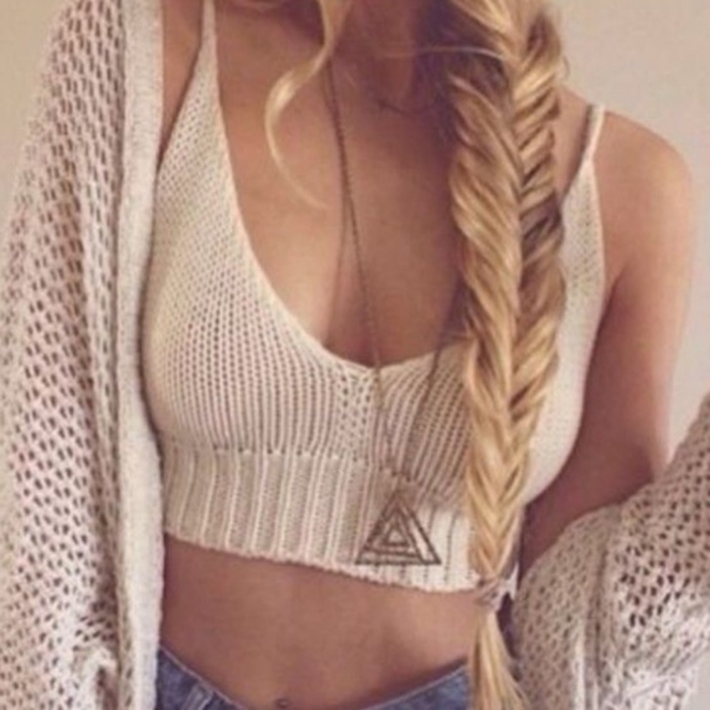 Knitted Crop Top